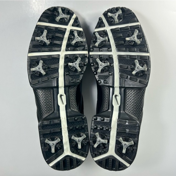 Nike Touring Premium Golf Black Leather Shoe 379221-091; Mens 9.5 Wide; Like New - Picture 16 of 16